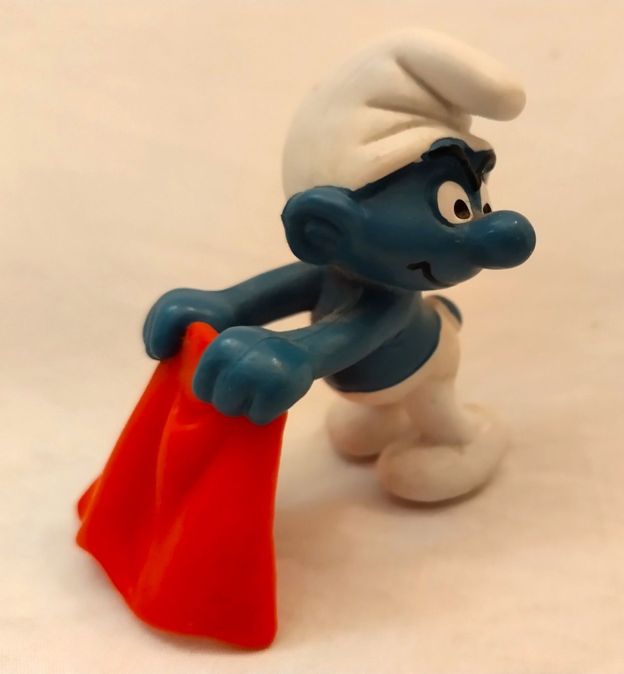 Schleich Statuette: Schlumpf Figur "Stierkämpfer"  / Schleich Figur ab Fr. 2.- – Usato da Bellach venduto da JingleJerry