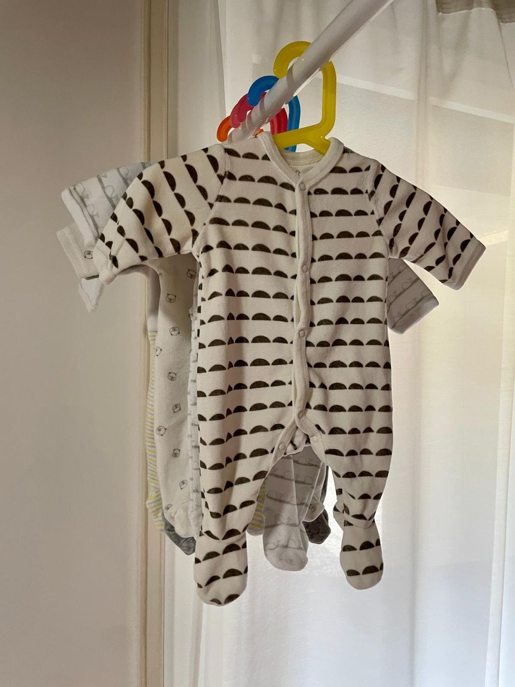 Ensembles coordonnés: 5 warme Pyjamas / Geburt (50-56cm) – D'occasion à Basel par rev_26s7 1