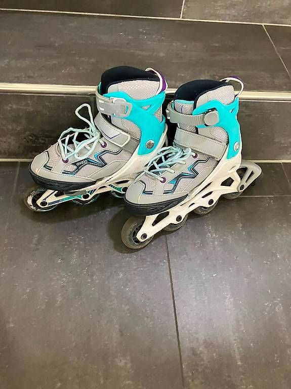 Pattini in linea & Pattini a rotelle: Kinder Inlineskates Oxelo verstellbar – Usato da Sins venduto da Icezeit0 3