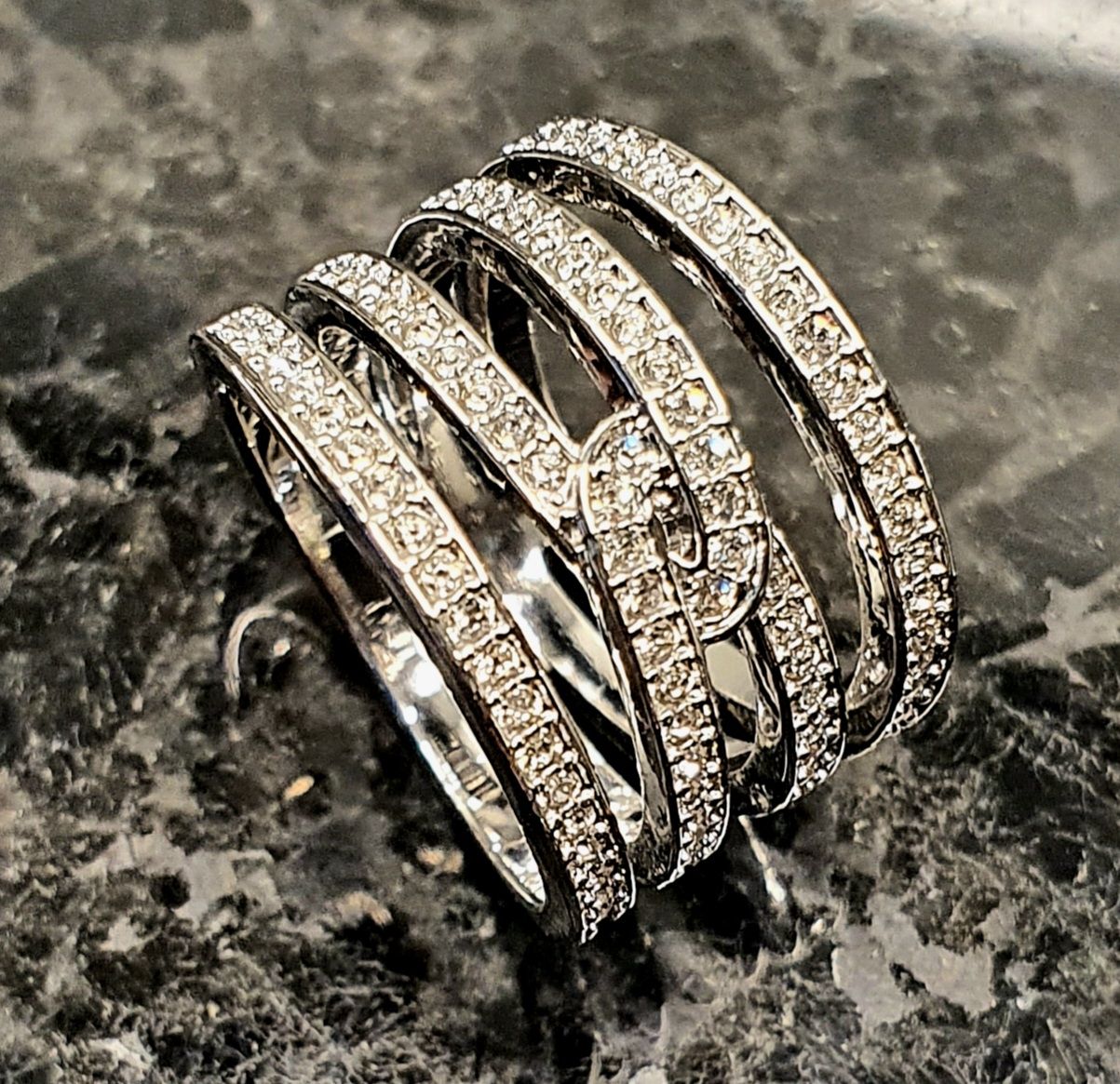 Anelli: Orginal Swarovski Damenring – Nuovo (secondo la descrizione) da Zürich venduto da robbie04 3