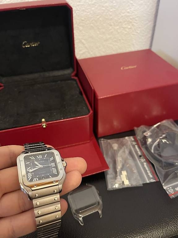 Cartier Uhren: Cartier Santos Large – Gebraucht aus Remigen von adr_wv8y 3
