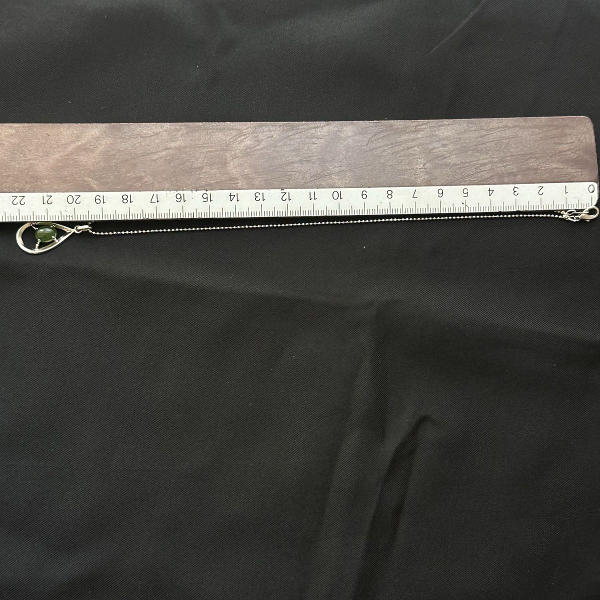 Ketten: Silberne Jade Tropfen Halskette  – Neu (gemäss Beschreibung) aus Givisiez von dor_xb9k 3