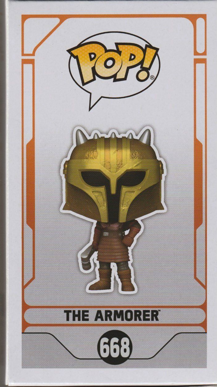 Funko Figuren: FUNKO POP!  STAR WARS 668 THE ARMORER BOBBLEHEAD – Neu und originalverpackt aus Vezia von Aquarius_Age