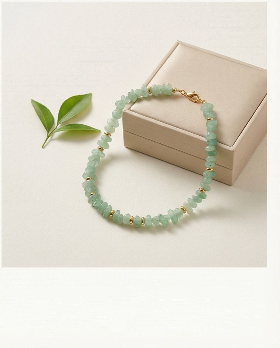 Catenine: Elli AVENTURIN CHOKER  Collier - Neuf – Nuovo (secondo la descrizione) da Vuisternens-Romont venduto da gol_xp6p 1