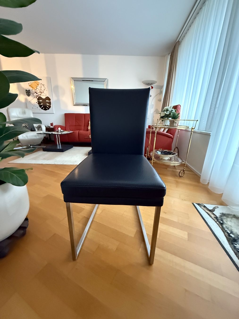 Musterring Stühle: 6er Set Lederstühle - Echtleder - Marke Musterring – Gebraucht aus Luzern von KKEKLU 6