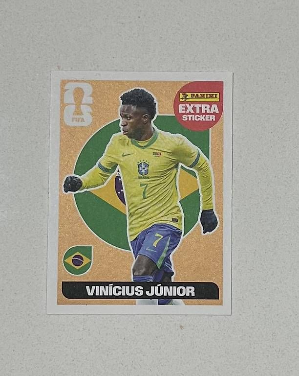 Carte collezionabili: Panini | Extra Stricker Vinicius Junior  – Usato da Emmenbrücke venduto da nlo_5byw