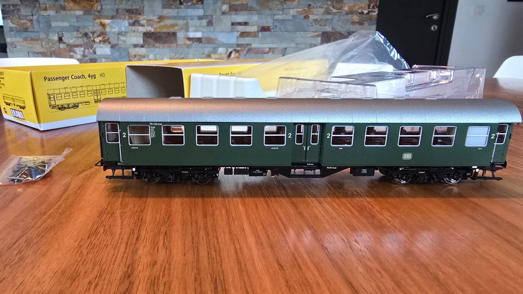 Brawa Modelleisenbahnen: LOT DE 4 WAGONS - BRAWA – Neu und originalverpackt aus Collonge-Bellerive von Tokyo2020 7