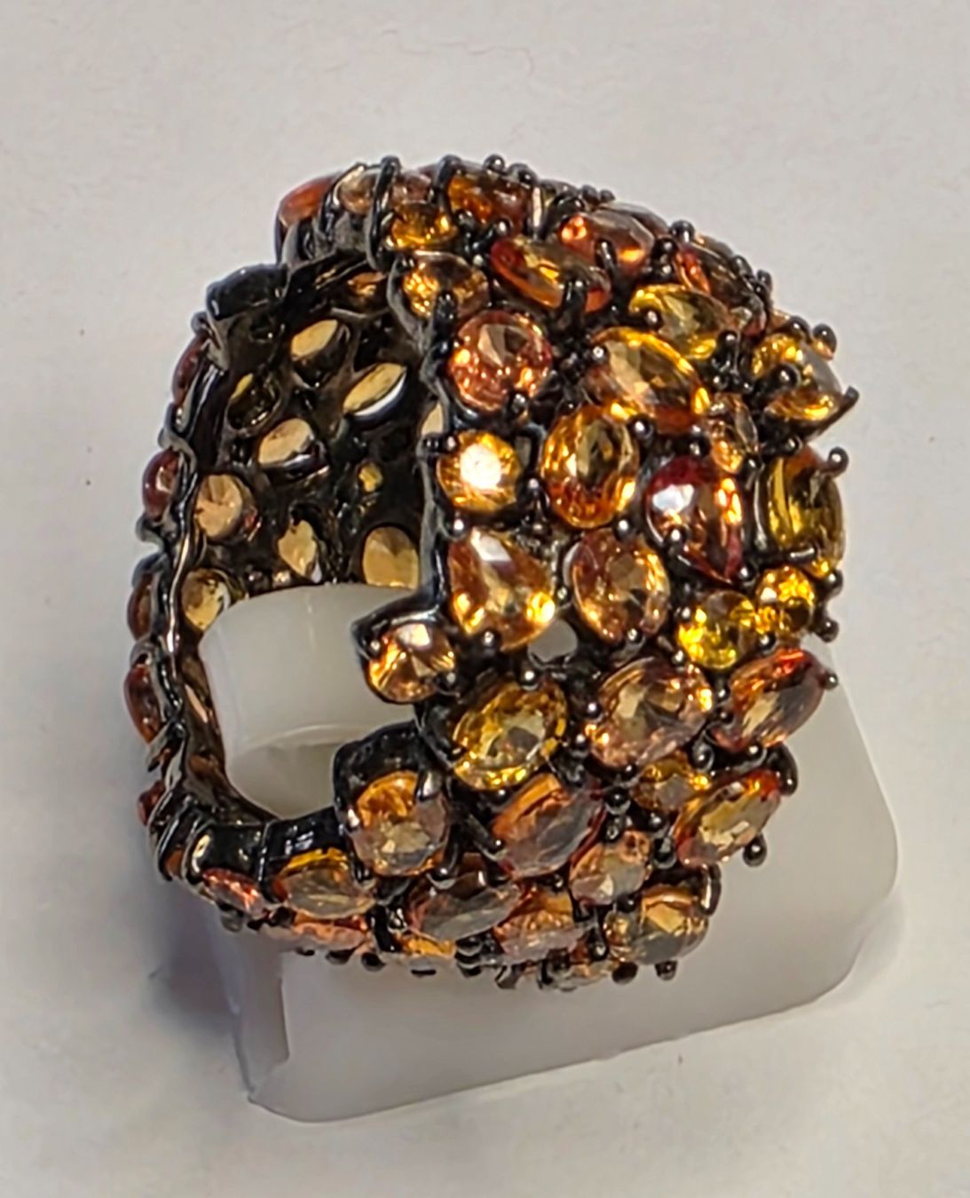 Bagues: Gelb Safir Fingerring – Neuf (Voir description) à Zürich par benedikt12 8
