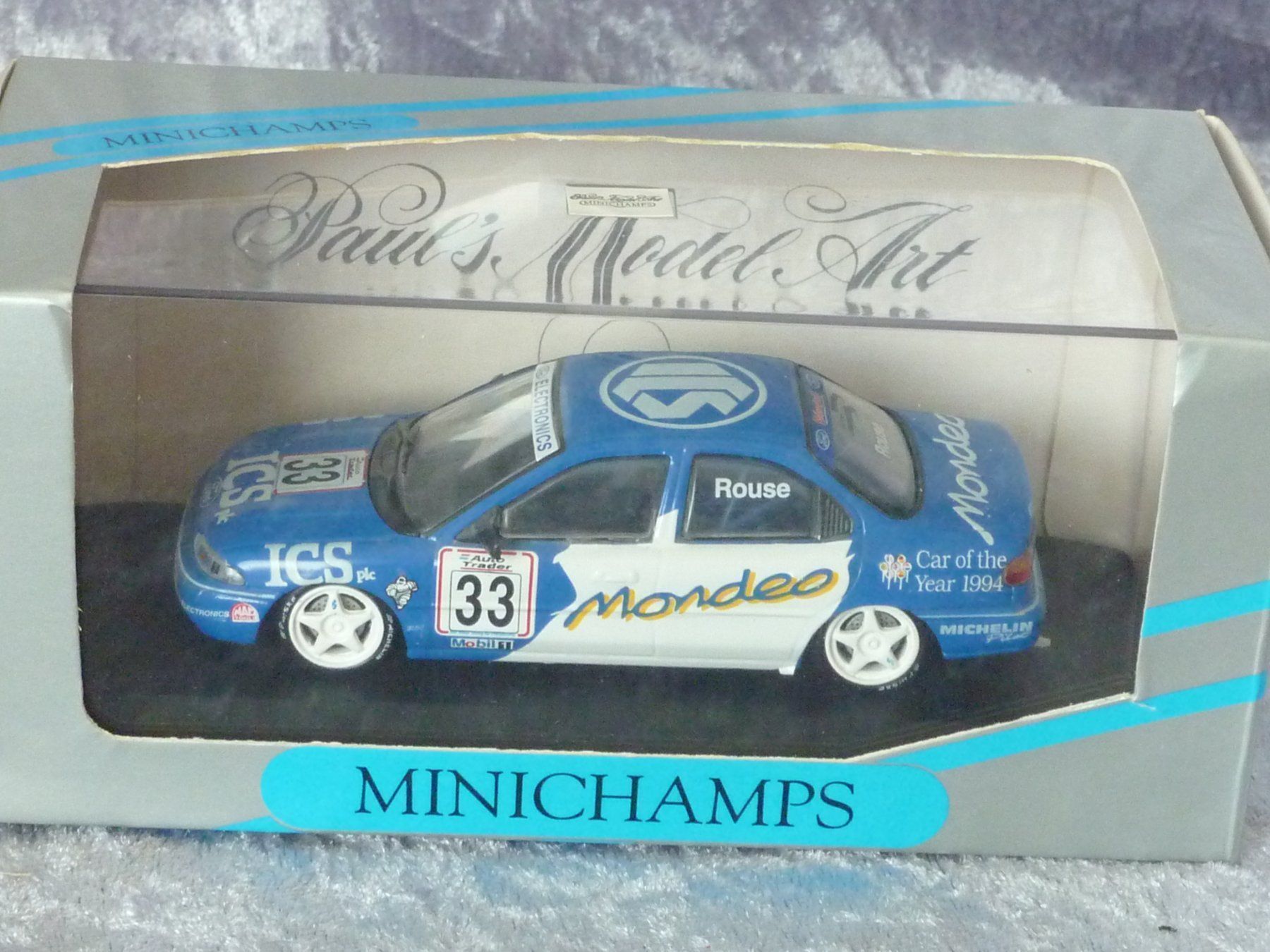 Minichamps Modellini d'auto: Ford Mondeo BTCC 1994 #33 1:43 – Nuovo e nell'imballaggio originale da Dürrenäsch venduto da modellautos4you 4