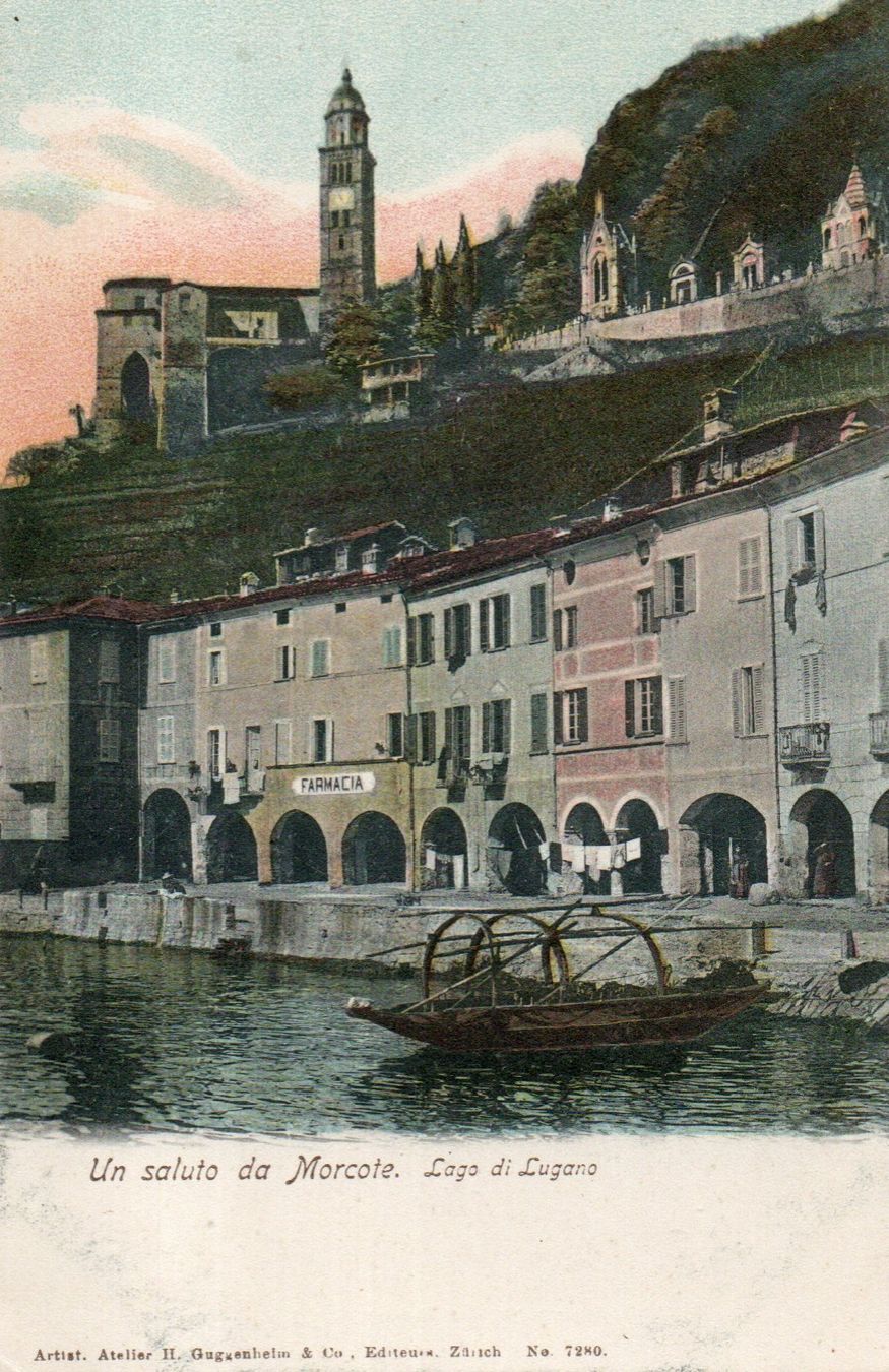Cartoline postali: Un saluto da Morcote – Nuovo (secondo la descrizione) da Melano venduto da pisonsdro