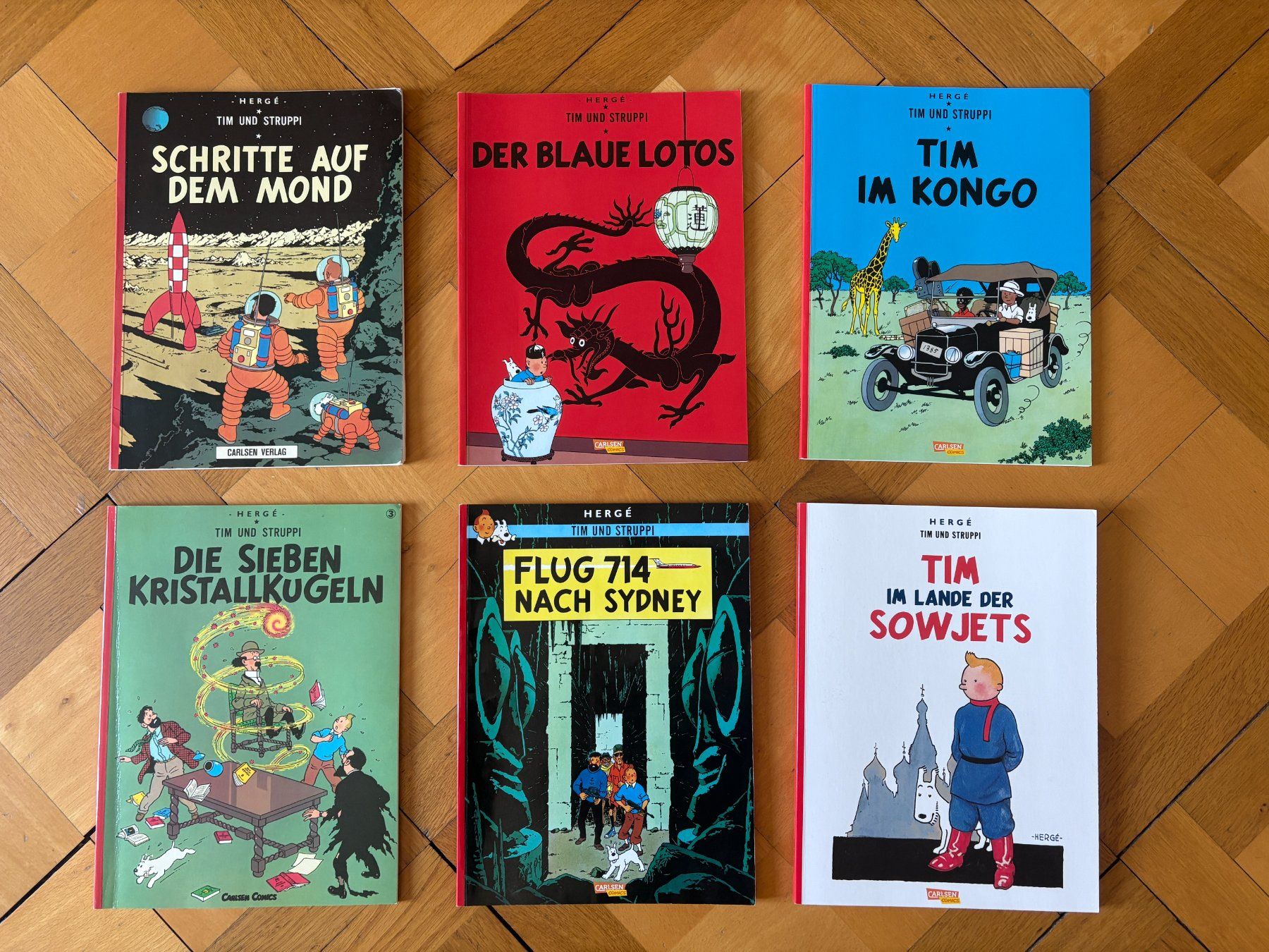 Fumetti: Tim und Struppi, 6 Bände, Lot – Usato da Zürich venduto da Malf_007
