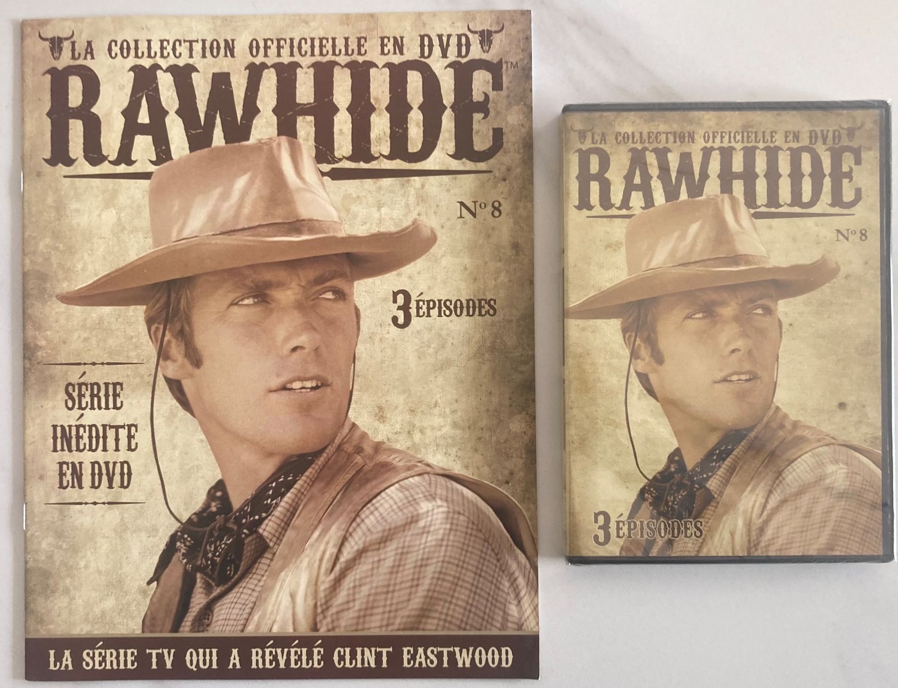 Tutti i DVDs: CLINT EASTWOOD - RAWHIDE N°8 – Usato da Poliez-Pittet venduto da Newtown-Records