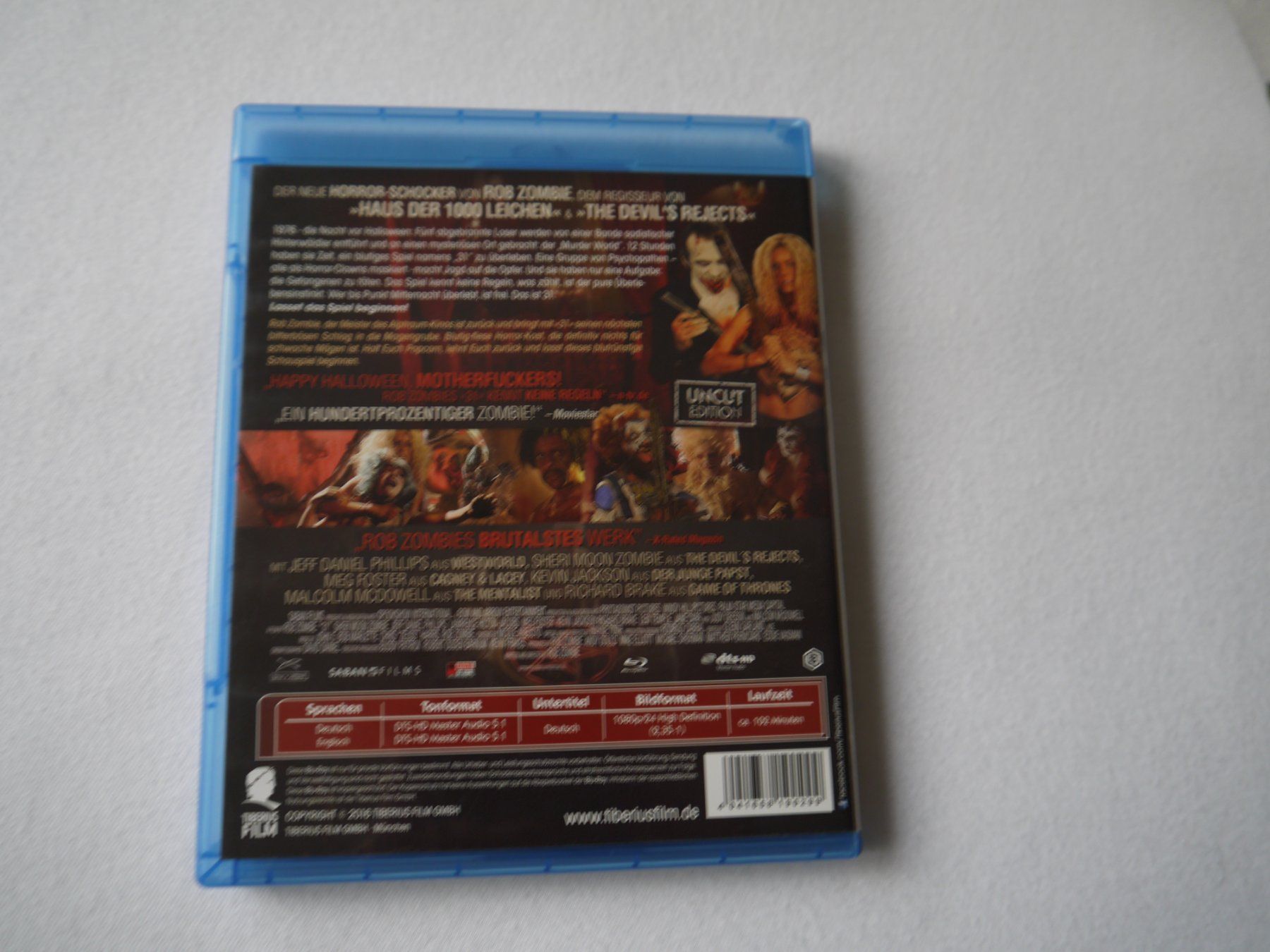 Tutti i DVDs: 31 - Rob Zombie  - uncut – Usato da Hagendorn venduto da Blaf 1