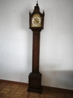 Standuhr Junghans Holzgehäuse mit Zifferblatt antik