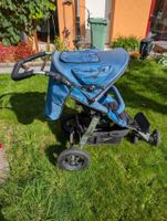 Jogger Kinderwagen blau gebraucht in gutem Zustand