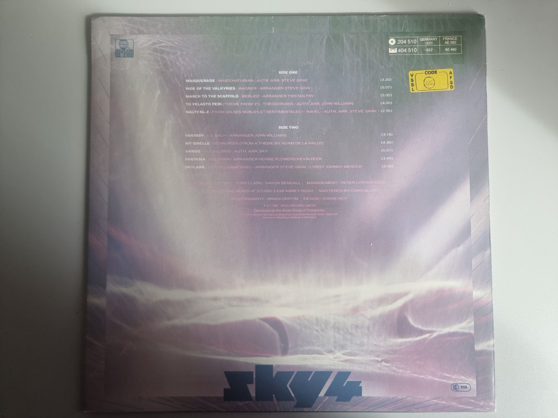 Dischi in vinile: LP Sky – Sky 4 Forthcoming – Usato da Schaffhausen venduto da Kellerrassel 2
