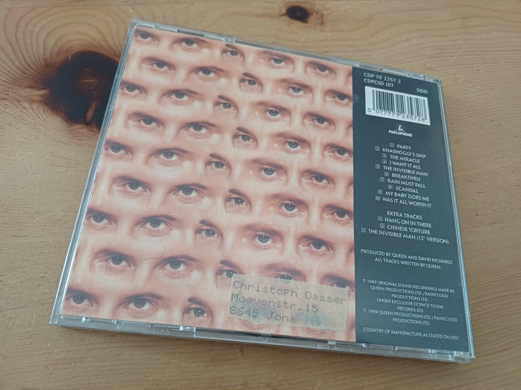 CDs: Queen - The Miracle – Gebraucht aus Jona von Rreto71 3