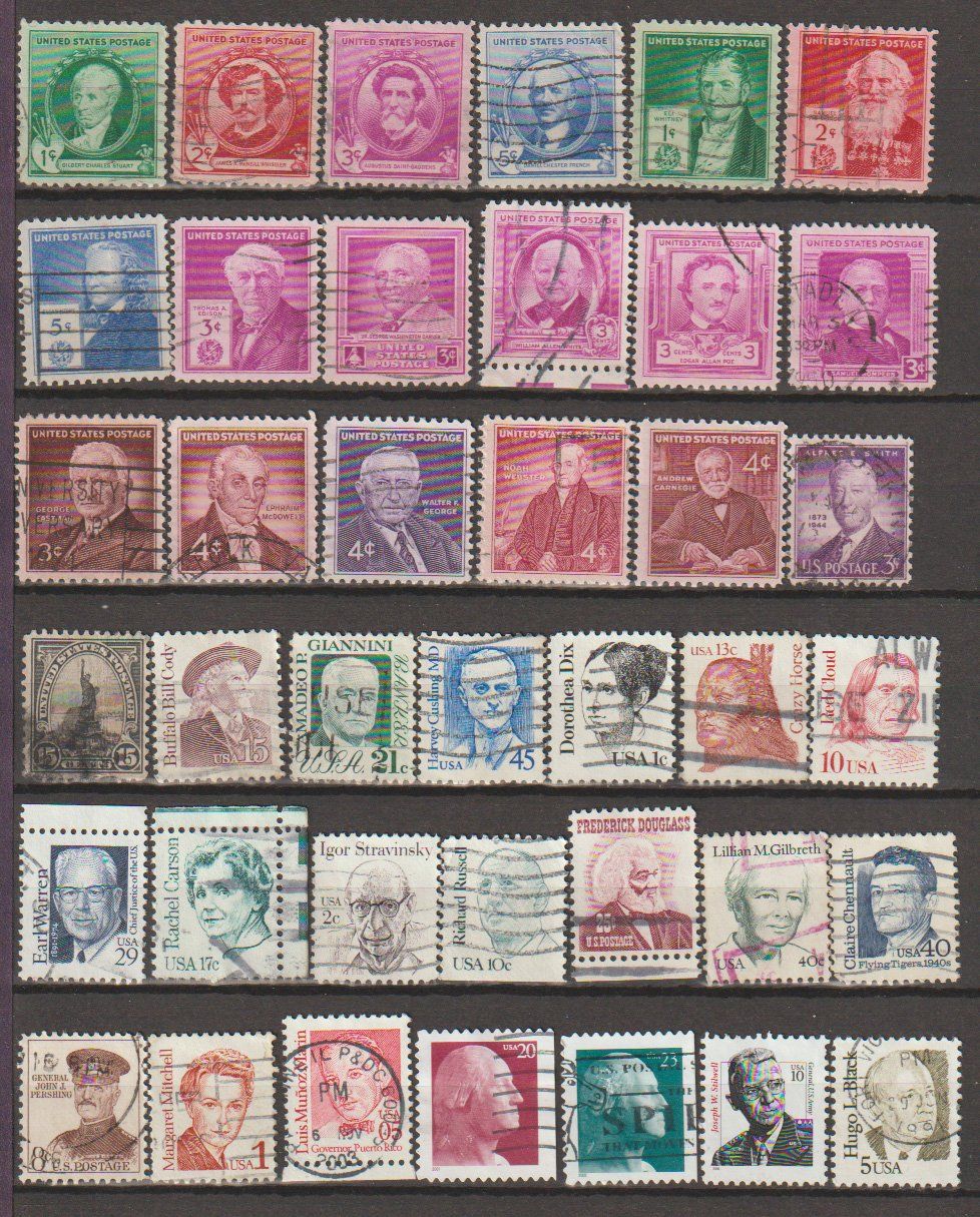 Alle Briefmarken: USA Collection – Gebraucht aus Crans-Montana von kira56 1