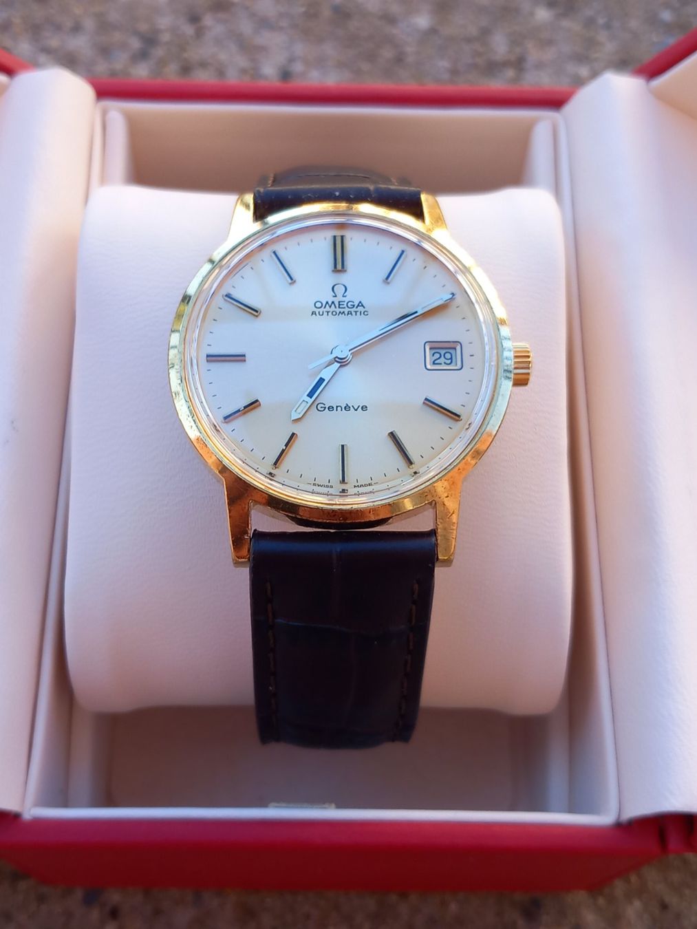 Omega Uhren: Omega Automatic Genève dorée révisée – Gebraucht aus St-Cierges von Moebius9010 1