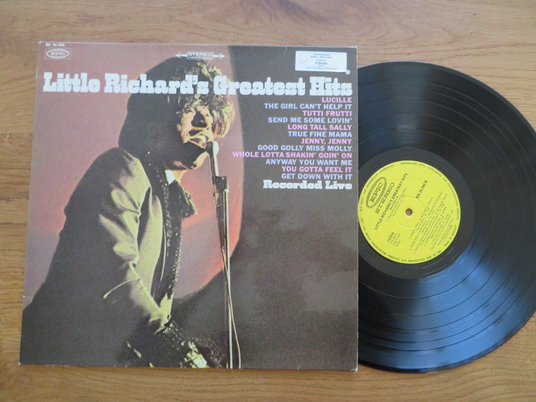Dischi in vinile: LITTLE RICHARD GREATEST HITS – Nuovo (secondo la descrizione) da Zürich venduto da max_cp5f