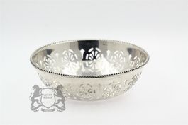 Silberschale Durchbrochen 925 Sterling Silber England *SL62
