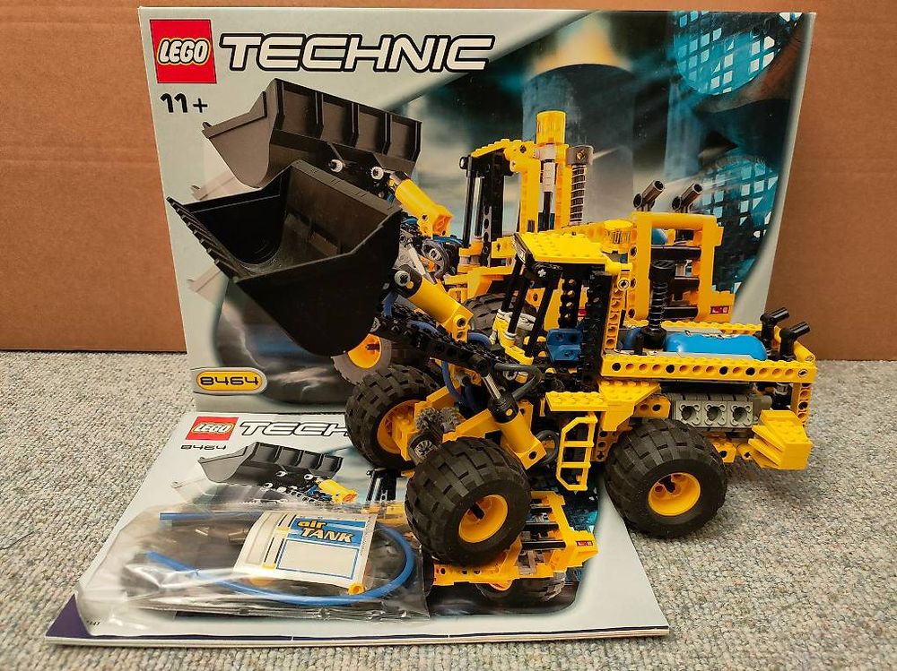 LEGO Technic 8464 Radlader mit Pneumatik – Top Zustand (Usato) a