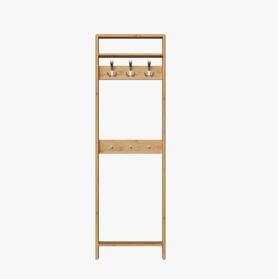 Porte manteau: Neu - Solid Wood 6 - Hook Wall Mounted Coat Rack by Luwo – Neuf avec emballage d'origine à Basel par fulviof84 2
