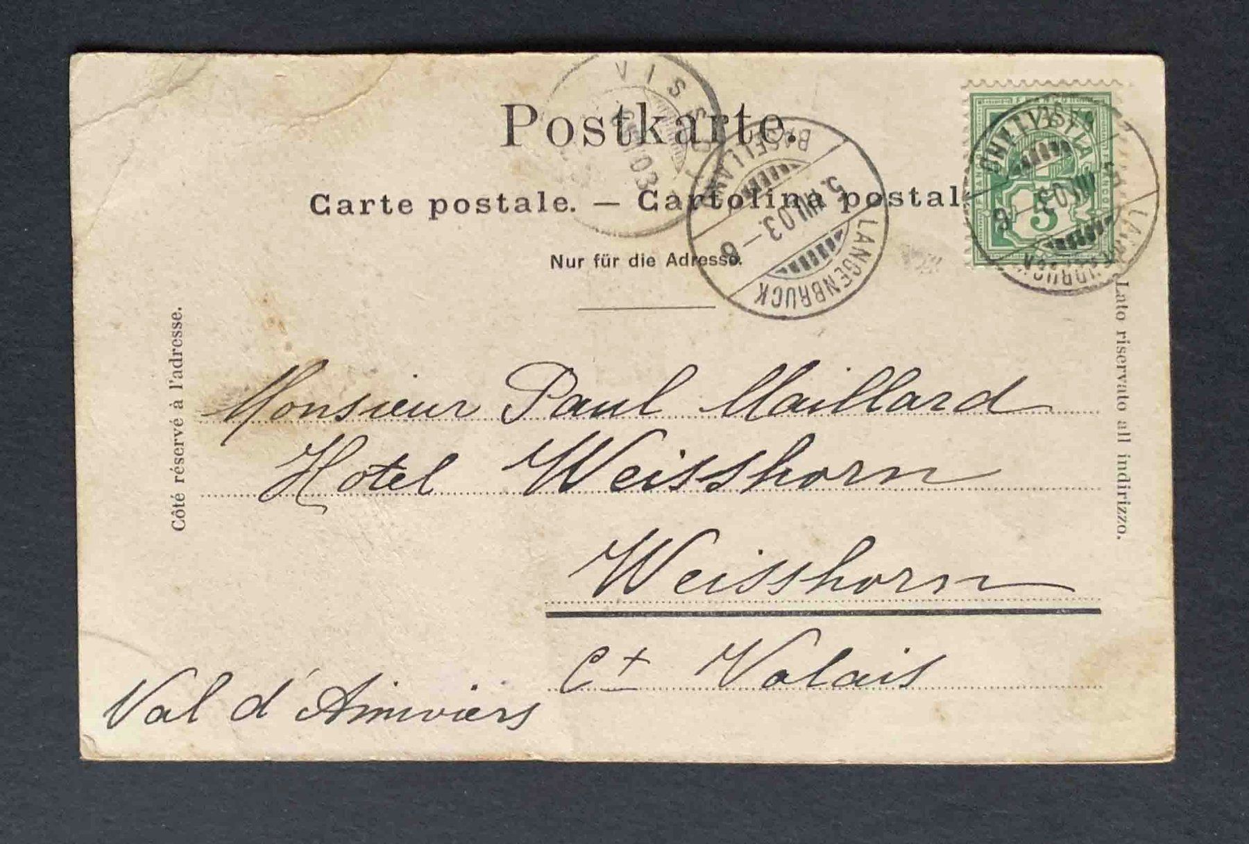 Cartoline postali: AK Bölchen im Jura Basellend – Usato da Goldau venduto da artelier1 1