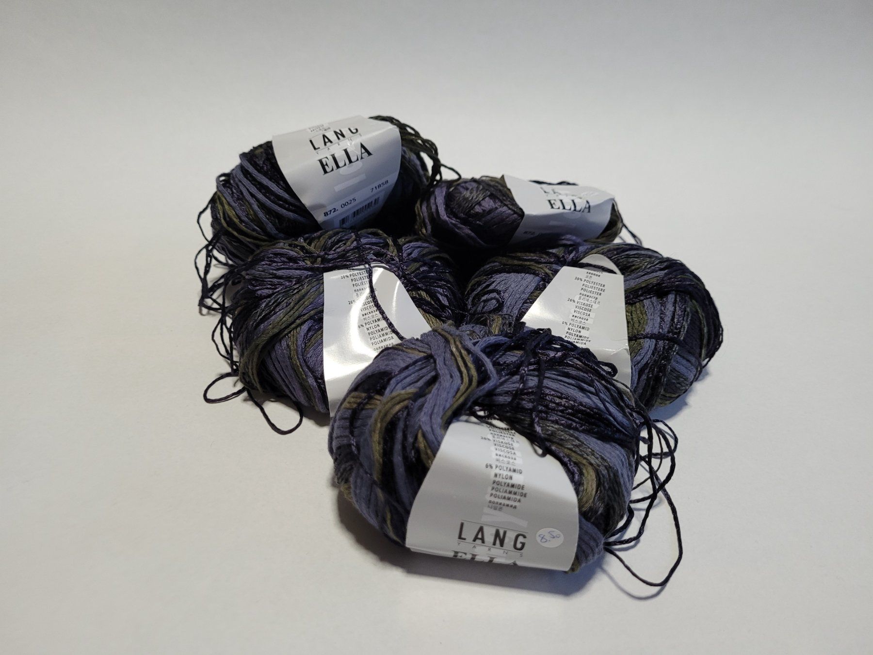 Lana: 250g Lang Yarns Ella Garn – Nuovo e nell'imballaggio originale da Münchenbuchsee venduto da Grundel74
