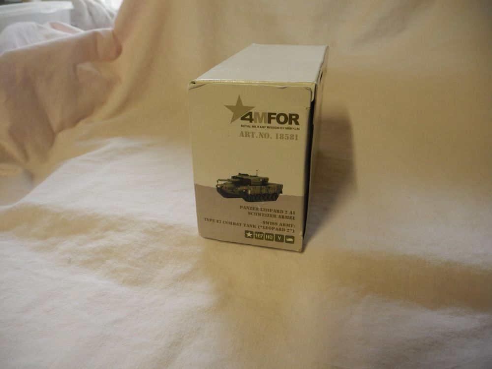 MILITÄR MÄRKLIN NR.18581 SCHWEIZER ARMEE PANZER LEOPARD 2 A1 Kaufen