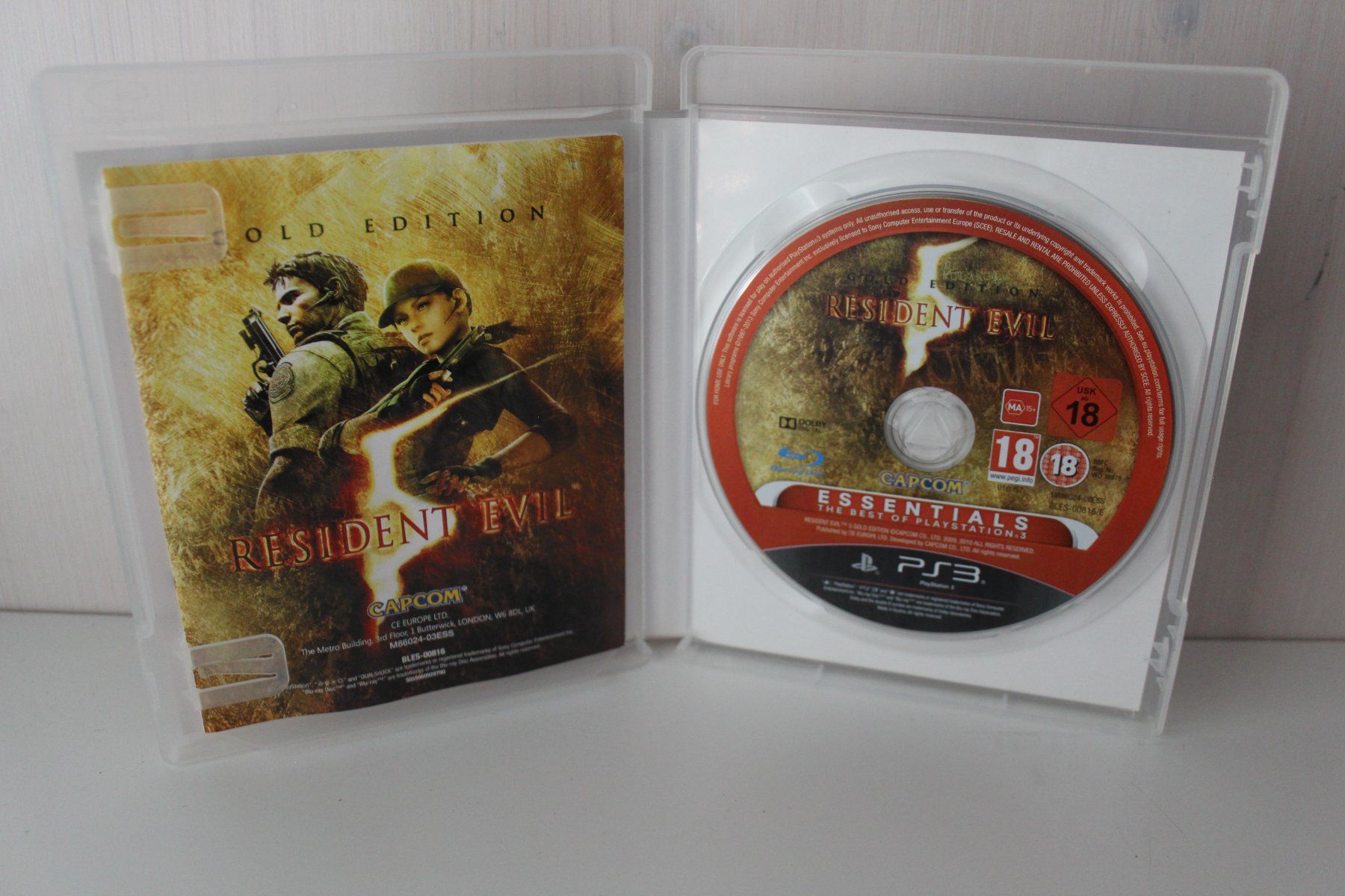 Spiele: Resident Evil 5 / PS3 / Essentials Gold Edition – Gebraucht aus Ebertswil von Ricogoeritz 2