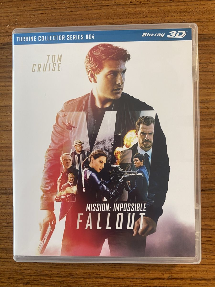 Tutti i DVDs: Mission Impossible Fallout Blu-ray 3D Turbine Edition – Usato da Rüschlikon venduto da Granulat204