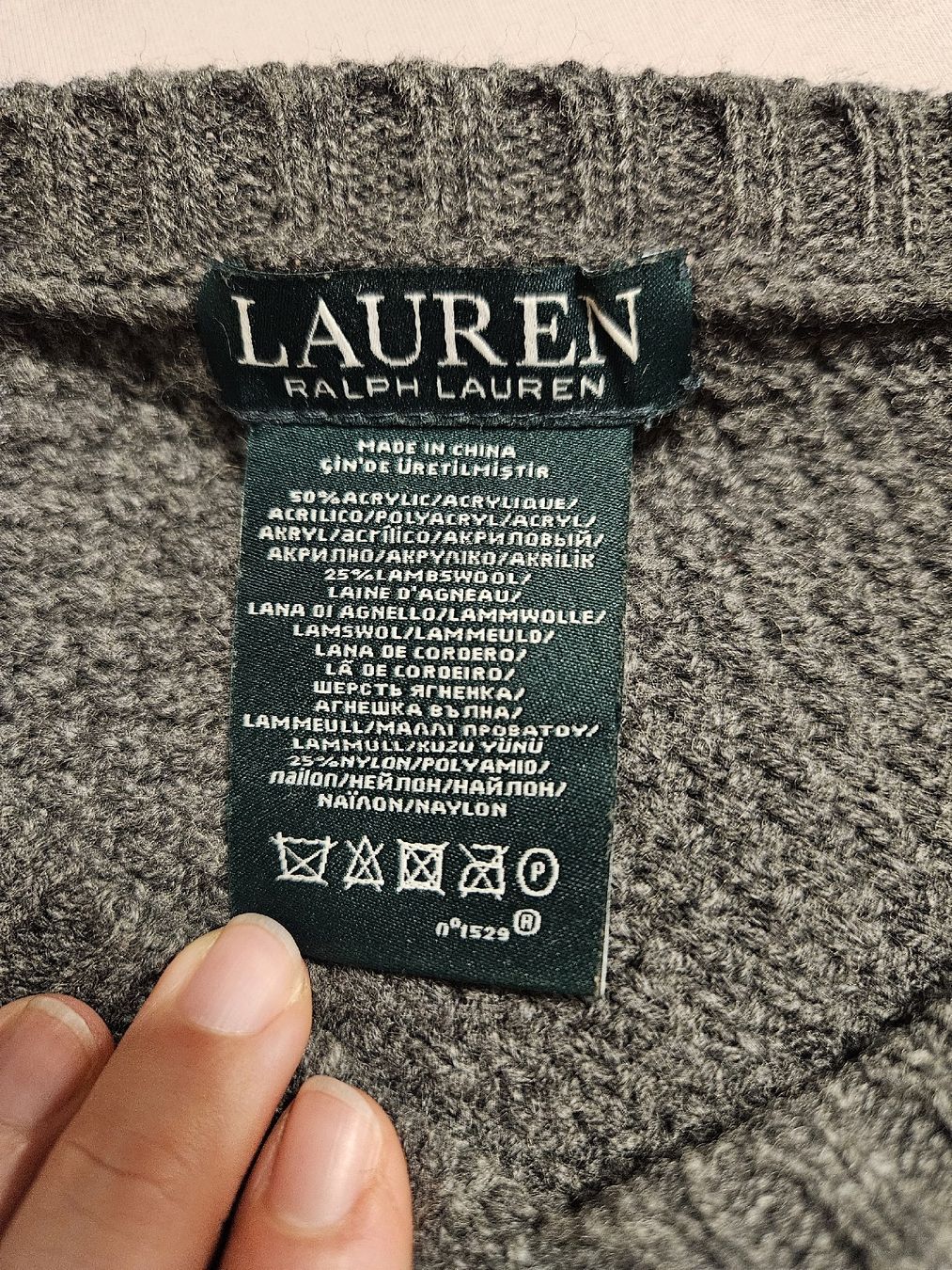 Ralph Lauren Altro in Moda donna: Strickponcho Ralph Lauren – Usato da St. Gallen venduto da Rebiili 1