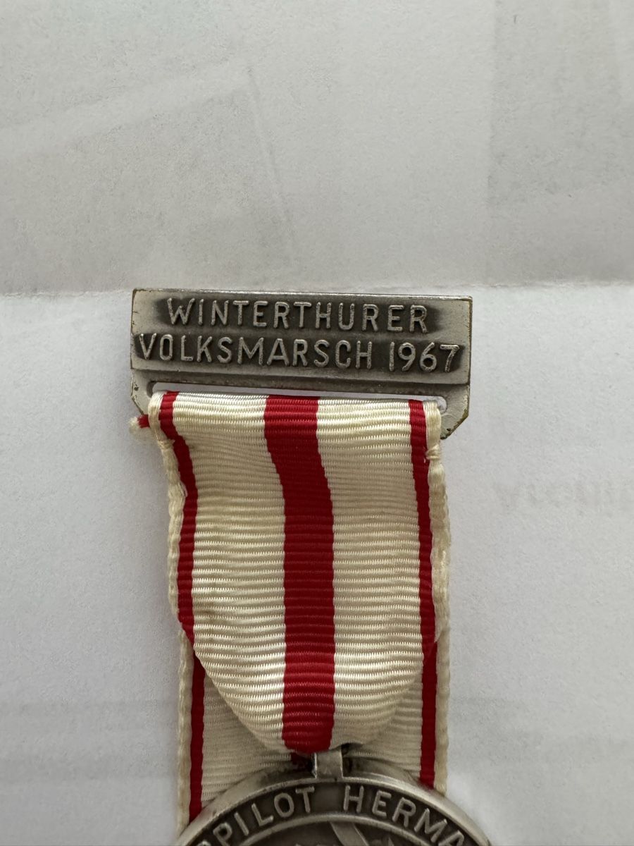 Medaillen: Medaille Gletscherpilot Hermann Geiger 1914-1966 – Gebraucht aus Zürich von Smarties13 2