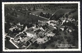 Kappel a. Albis, Ortsansicht mit Anstalt
