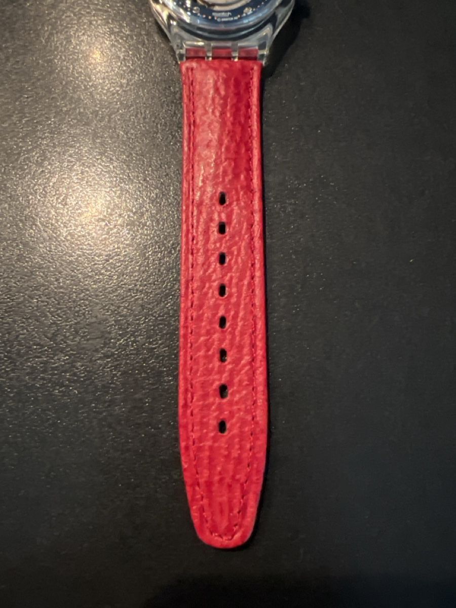 Swatch Orologi: Swatch Automatic (SAK101) Red Ahead – Nuovo e nell'imballaggio originale da Künten venduto da Spike17 4