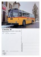 La Brévine Le Locle Jura Neuchâtel Postauto Saurer RH525-23