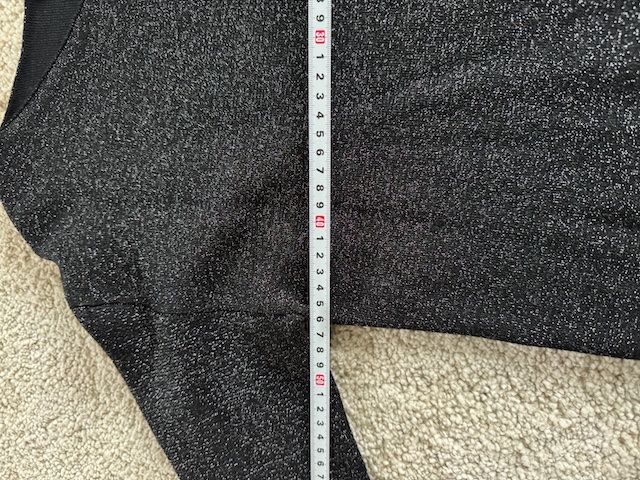 Hallhuber Pullover & Sweatshirts: HALLHUBER Pullover Schwarz Lurex Milano Strick GrM – Gebraucht aus Zuerich von Moochie 2