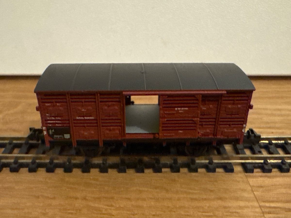 Fleischmann Modellini di ferrovie: Fleischmann 8354 Gedeckter Güterwagen – Nuovo (secondo la descrizione) da Schlierbach venduto da Look8 3