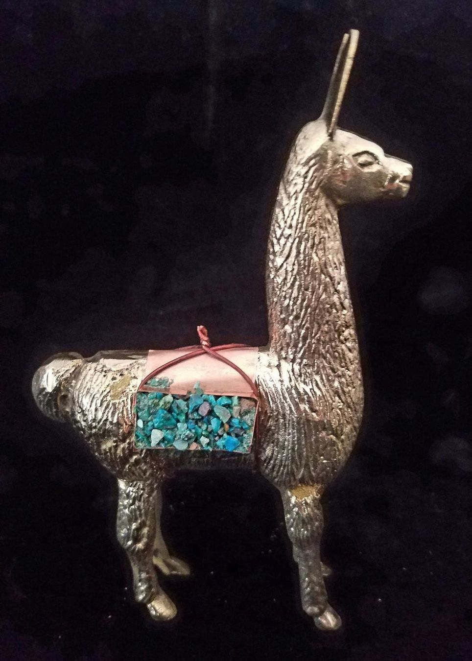 Statuette: PERU: wunderschöne große Bronze Lama Figur, NEU!! – Nuovo (secondo la descrizione) da Lima- Peru venduto da Alpaka-Haus