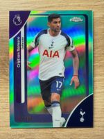 Soccer Cristian Romero 112/199 TEAL Topps Chrome 25/26