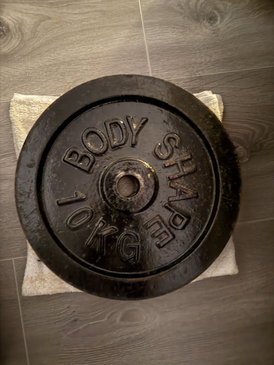 Bodyshape Manubri & Pesi: Hantelscheiben 2x 10kg – Usato da Oberriet SG venduto da Petros. 3