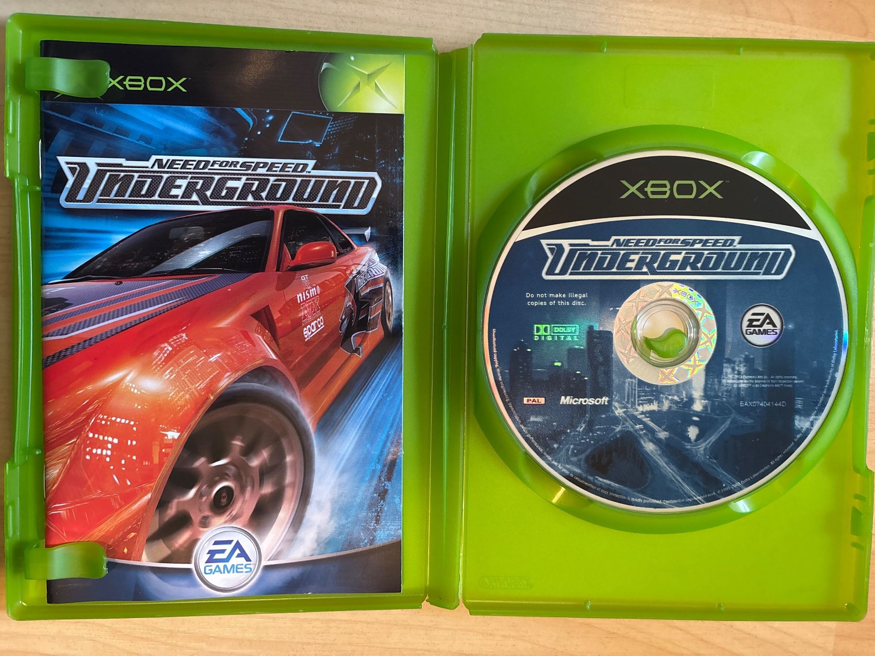 Microsoft Giochi: NFS UNDERGROUND NEED FOR SPEED - Microsoft XBOX CLASSIC – Usato da Zürich venduto da hiddentreasures_zh 2