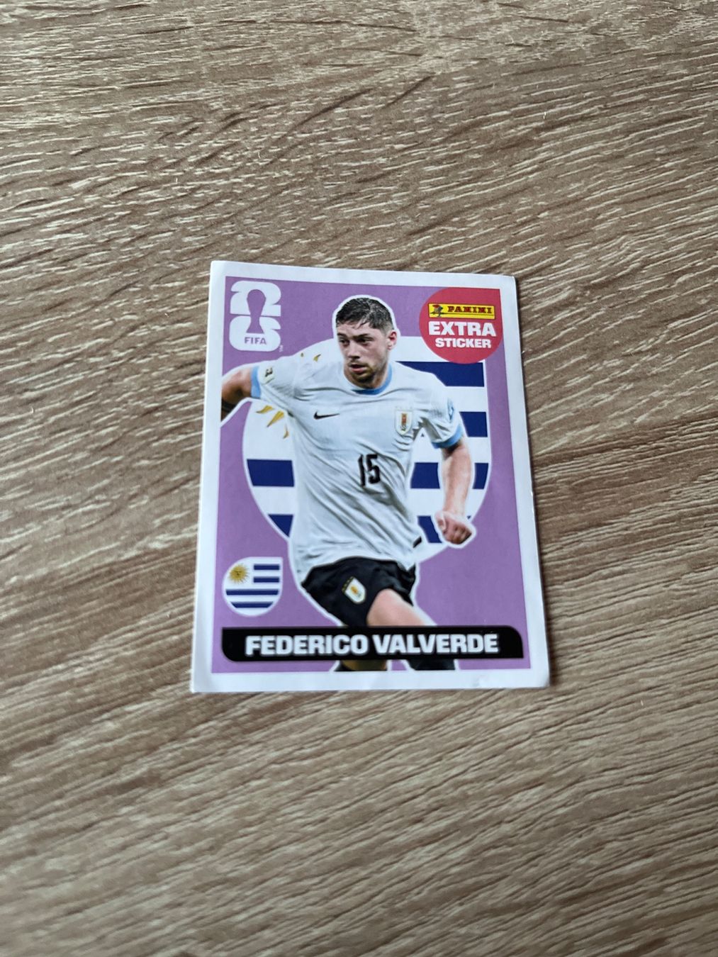 Panini Carte collezionabili: Panini coupe du monde 2026 extra Sticker Valverde violet – Nuovo (secondo la descrizione) da Tolochenaz venduto da matpower