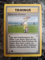 Pokémon Karte Trainer Pokémon-Züchter 1. Edition deutsch