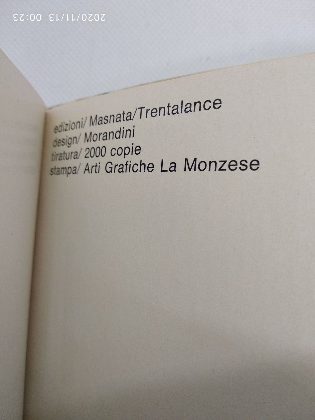 Libri: MARCELLO MORANDINI - SIGNIERT – Usato da Goldach venduto da Gaip 9