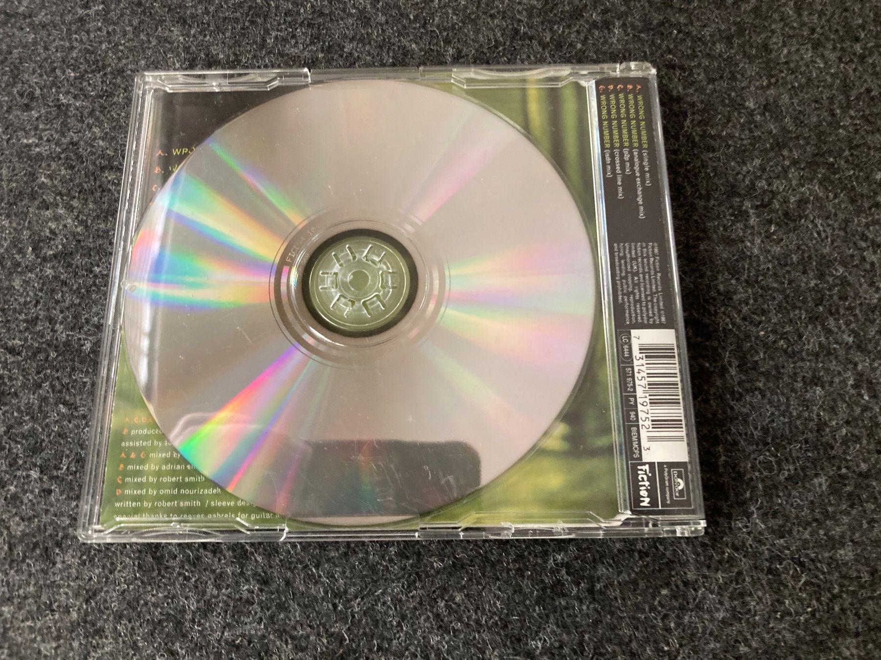 CDs: The Cure - Wrong Number – D'occasion à Fribourg par Karushi 2