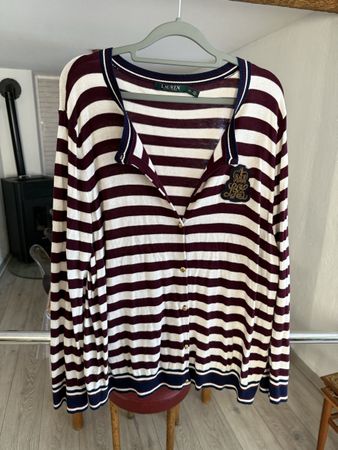 P’tit gilet rayé Lauren Ralph Lauren Femme 2xl