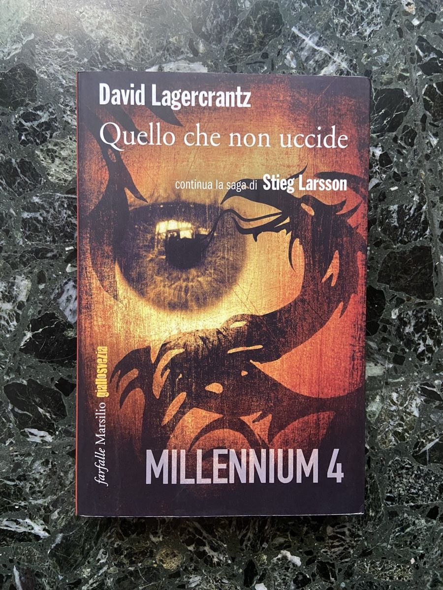 Bücher: David Lagercrantz - Millennium 4 - Quello che non uccide – Gebraucht aus Riva San Vitale von lu_85dl