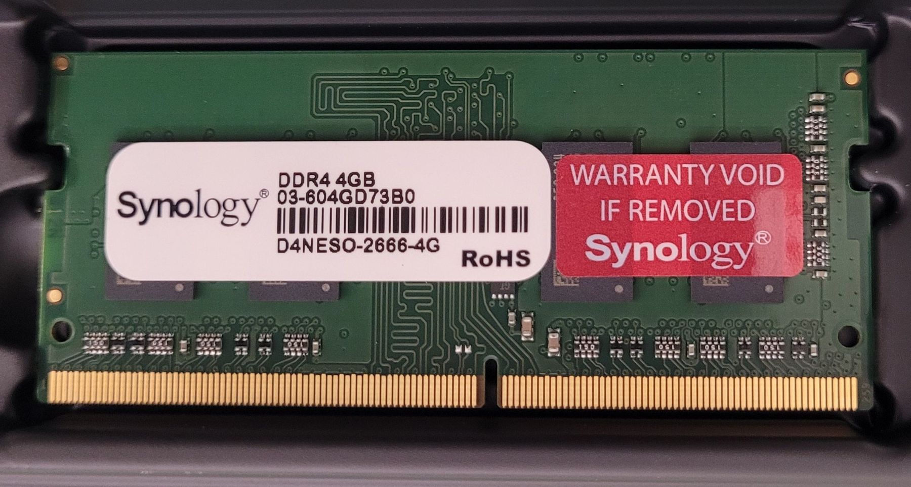 Memoria / RAM: Synology DDR4 4GB 2666MHz RAM Modul – Usato da Subingen venduto da fabian_luethi